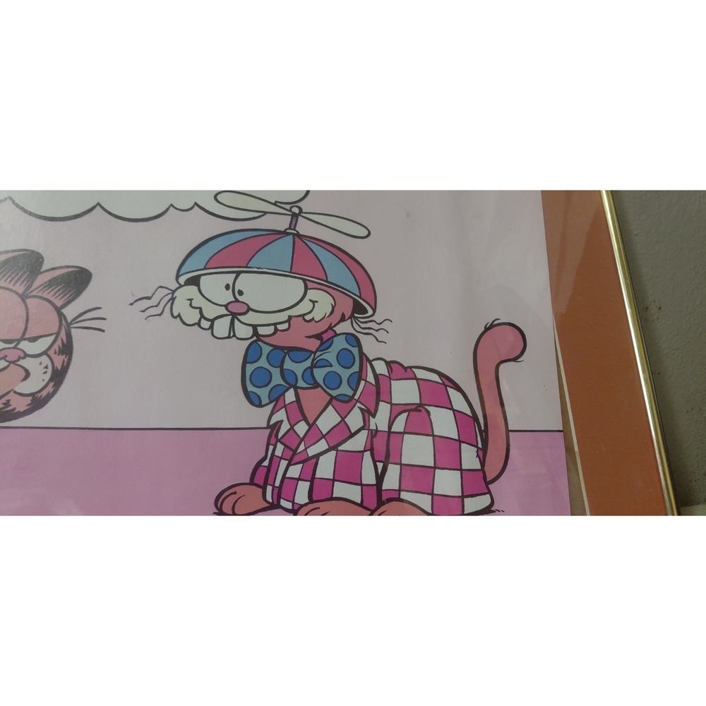 Retro Comic Animation Collectible vintage office 78 Garfield motivational Poster - Picture 7 of 16